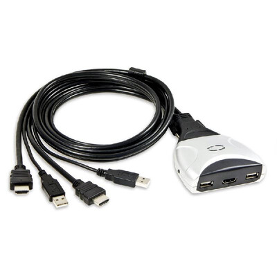 

Syba 2 Port USB 20 HDMI 13 KVM Switch - SY-KVM31034