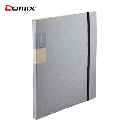 

Comix Multi-functional A4 Punchless Binder File Folder Strong Clip Clamp Documents Organizer for Office School Student Teacher Sup