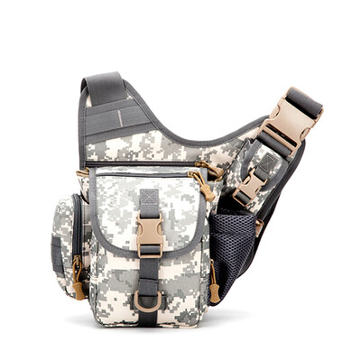 

Outdoor Small Satchel Backpack Multifunctional Wear-resistant Backpack Riding Bag Tactics Camouflage Cycling Bag