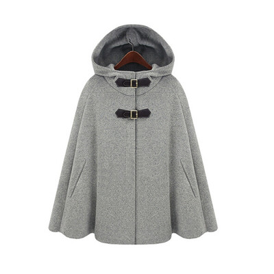 

Stylish capes&hooded capes wool coats