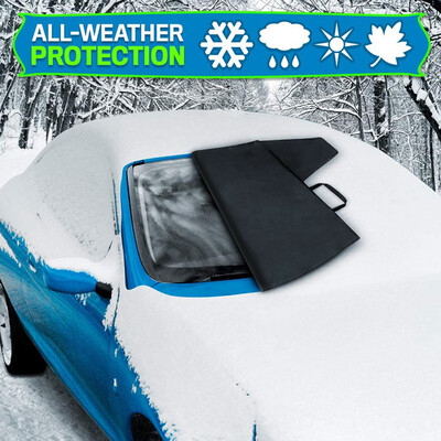 

Willstar 1PCS Car Windshield Cover Magnetic Snow Cover Windscreen Cover with Side Wing Frost Guard