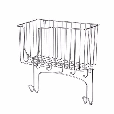 

Wall-mounted Ironing Board Holder Iron Rack Storage Basket for Holding Iron&Ironing Board