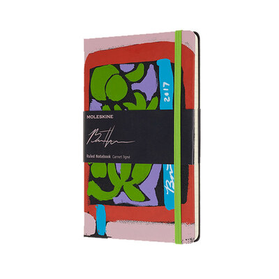 

MOLESKINE Art Graffiti Notebook Floral Pattern Stationery Notepad BT Series Hard Surface Large Horizontal Room