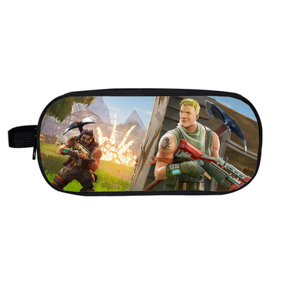 

Fortnite Night Animation Children Pencil Bag Pen Bags Students Stationery Bag