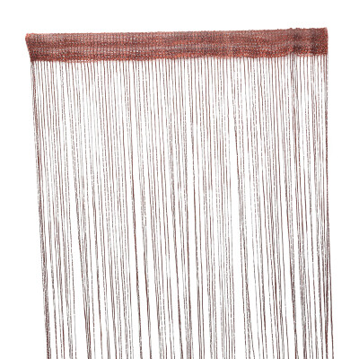 

String Door Curtain Fly Screen Window Panel Tassel Fringe Beads Room Divider 1mW 2mH