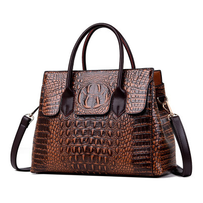 

Winter New pattern Europe&America fashion Crocodile pattern Maam Single shoulder Slanting Handbag