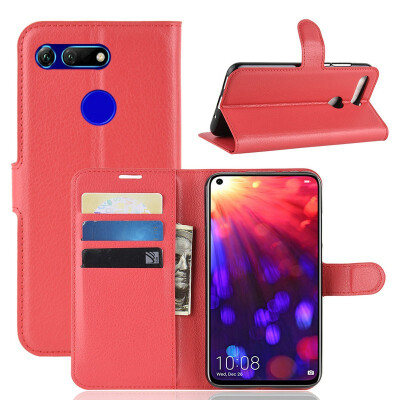 

for Huawei Honor View 20 View20 WIERSS Wallet Phone Case for Huawei Honor V20 Flip Leather Cover Case Capa Etui Fundas