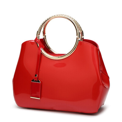 

LKX Luxury Trend Fashion Fake Designer Women Handbag Pearlite Leather Bags Shop Online Bolsa Feminina Top-handle Handbags