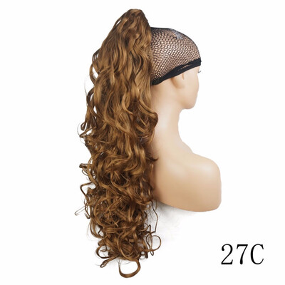 

StrongBeauty Long Curly Claw Clip Ponytail Hairpiece Hair Extensions 32 inch Synthetic Heat Resistant Fiber