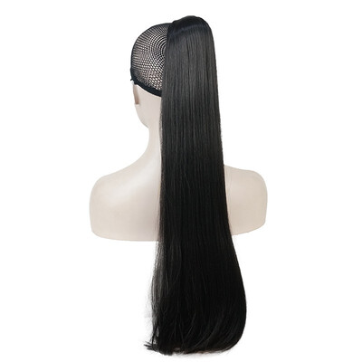 

StrongBeauty Claw Clip Ponytail Long straight Hairpiece Synthetic Hair Extension