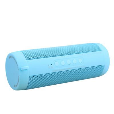 

T2 BT Speaker Waterproof Portable Outdoor Mini Column Box Speakers Support TF Card FM Stereo Hi-Fi Boxes Red