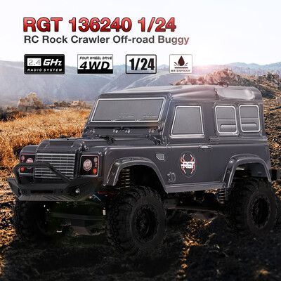 

RGT 136240 124 24G 4WD 15KMH RC Rock Crawler Off-road Buggy Car Kids Toy