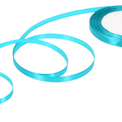 

25 YardsRoll 6mm Width Silk Satin Ribbon DIY Handmade Materials for Home Wedding Party Decorations Invitation Card Gift Wrapping