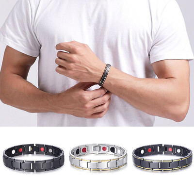 

Men Women Therapeutic Energy Healing Magnetic Bracelet Therapy Arthritis Hot