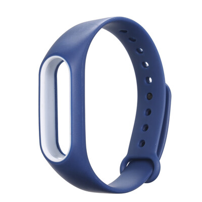 

Double Color Replacement Wrist Strap for Miband 2 Xiaomi Mi Band 2 Waterproof Elastic Wristband