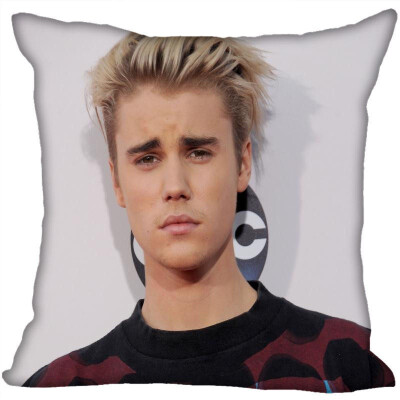 

Justin Bieber Hot Sale Pillow Case High Quality New Years Pillowcase Decorative Pillow Cover For Wedding Decorative Christmas