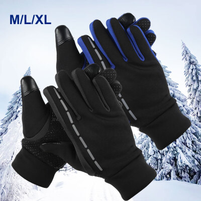 

Willstar Mens Winter Warm Windproof Waterproof Fleece Lined Thermal Touch Screen Gloves