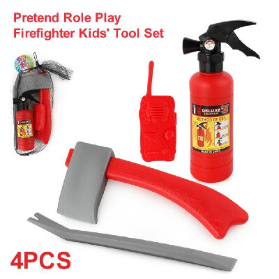 

Little Kids Fireman Set Pretend Role Play Firefighter Gifts for kids 5pcs