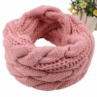 

Guttavalli Women Ladies Winter Knitted Ring Shawl Crochet Snood Tube Loop Scarf Solid Stripes Geometric Warm Infinity Soft Wraps