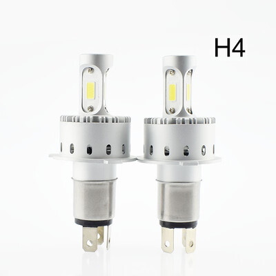 

1Pair Automobile 12v 90w 7p led Headlamp 6500k Spotlight COB LED fog lights Headlights 9006 9005 H1 H4 H7 H11 Auto Front Lamp Pro