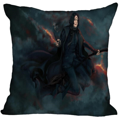 

Harry Potter Pillow Cover Bedroom Home Office Decorative Pillowcase Square Zipper Pillow Cases Satin Soft No Fade 35x35CM 35x35CM 35x35CM