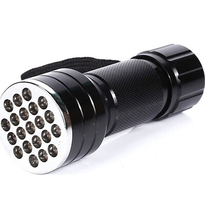 

21-LED Ultraviolet Flashlight for Money Detector Catching Scorpion