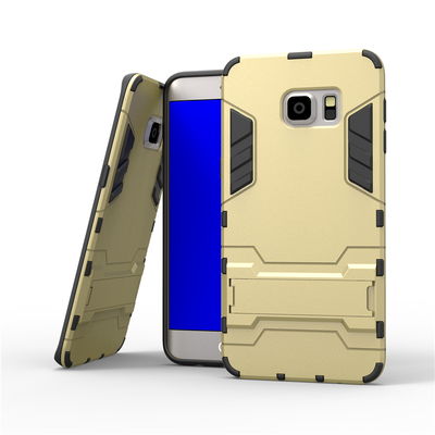 

Goowiiz Phone Case For Samsung Galaxy S5S6S6 EdgeS6 Edge PlusS7 Edge Armor PC TPU Silicone Hard Bracket Double Protection