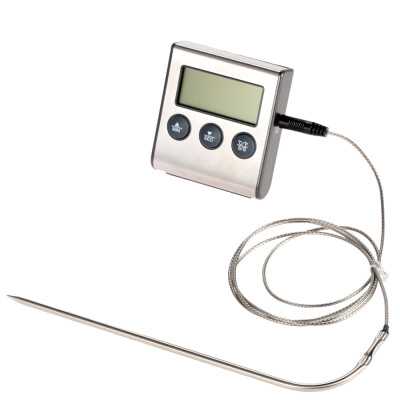 

Digital Cooking Thermometer with Probe Timer Timing&Alarm Function 0-250°C32-482°F