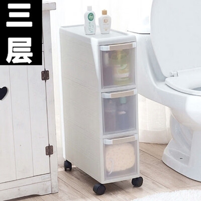 

And Smith Worldlife plastic sewing cabinet childrens wardrobe storage box chest of drawers storage cabinet finishing storage box drawer with roller narrow cabinet three-tier storage cabinet beige S-1122