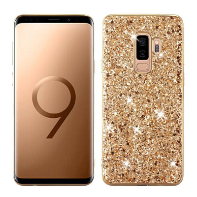 

MOONCASE Samsung Galaxy S9 Flash Powder TPU-Gold