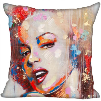 

Marilyn Monroe Hot Sale Pillow Case High Quality New Years Pillowcase Decorative Pillow Cover For Wedding Decorative Christmas