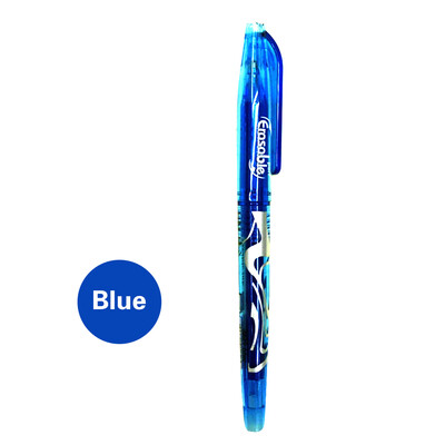 

05mm Erasable Bullet Neutral Pen School Office Erasable Gel Ink Pen Random Color