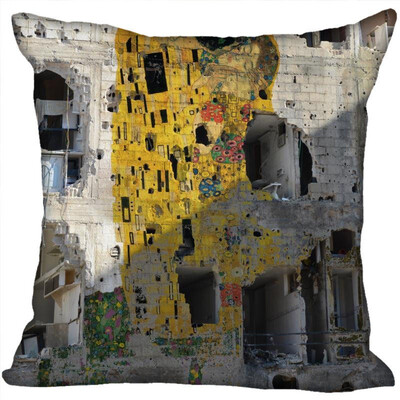 

Gustav Klimt Pillow Case For Home Decorative Pillows Cover Invisible Zippered Throw PillowCases 35x35cm 35x35CM 35x35CM 35x35CM