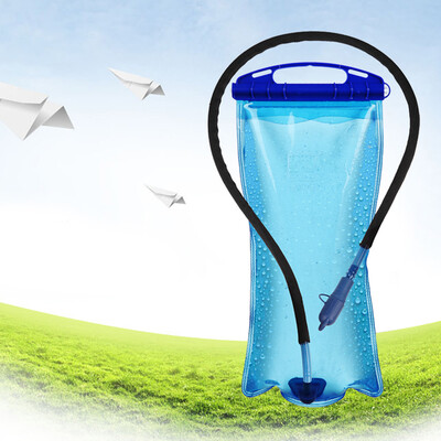 

2L PEVA Wide Mouth Hydration Water Bladder Bag for Sports Hiking Camping Climbing Bicycle Backpack Portable