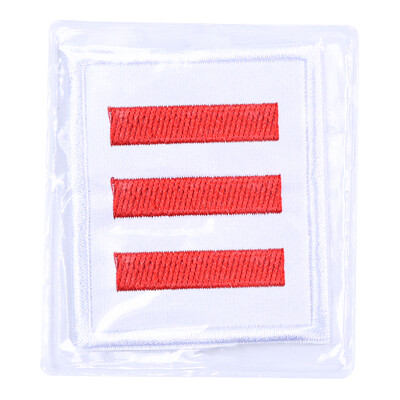 

Zhengcai ZNCI Young Pioneers Cadre Logo Captain Squadron Captain Leader Young Pioneers Cadre Armband Embroidery 10 Pack 5341 Three Bars