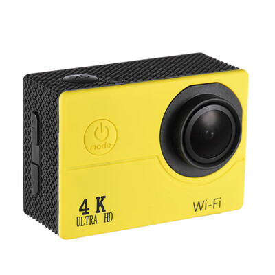 

4K 30fps 16MP WiFi Action Sports Camera 1080P 60fps Full HD 4X Digital Zoom Diving 40m 170° Wide Angle Lens 2" LCD Support Slow M