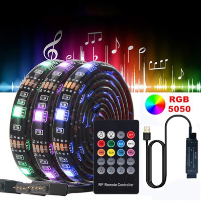 

Willstar 500 CM RGB 5V LED Strip Lights Music Voice Control TV Background For Room Home Decoration Waterproof Light Belt