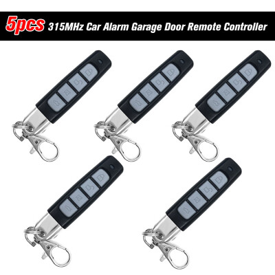 

5 Packs 315MHz Car Alarm Garage Door Remote Controller Duplicator Clone Code Scanner Transmitter Security Alarm Electronic Gates 4