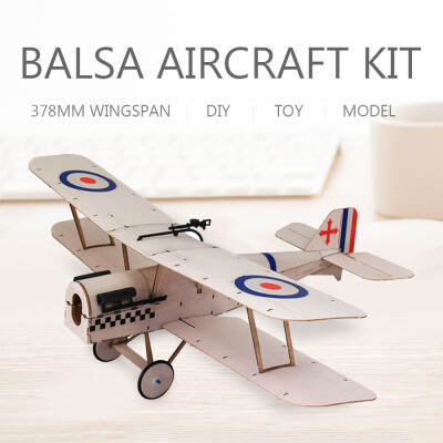 

Dancing Wings Hobby K0401 Mini Balsa Airplane 378mm Wingspan Aircraft KIT DIY Toys