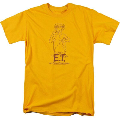 

Et The Extra-Terrestrial Sci-Fi Movie Spielberg Alien Swag Adult T-Shirt Tee