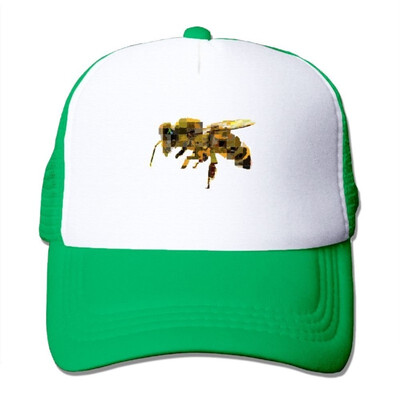 

Oiir Ooiip Bee Painting Unisex Adjustable Mesh Baseball Cap Dad Trucker Hat