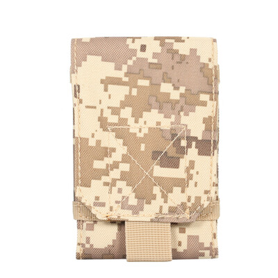

Army Camouflage Bag for Mobile Phone Smartphone Pouch Cover Hoop Loop Belt Case Outdoor Waist Bag Purse Size -6