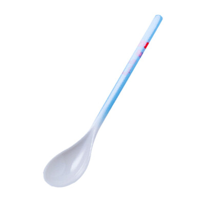 

Wuhe WUHE pigs Peggy long handle childrens milk spoons cute cartoon shatter-resistant baby food supplement tableware PQ-908