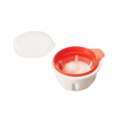 

Microwave Oven Egg Poacher Mini Cook Poach Egg Tools Poached Baking Eggs Cup Nutritious Breakfast Cooking Steamed Cup Kitchen Acce