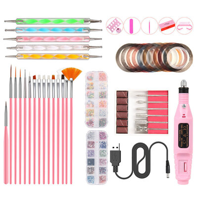 

Willstar 1 Set Nail Power Drill Electric Manicure Machine Gel Polish Cutter