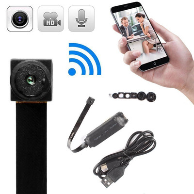 

WIFI IP Pinhole Spy Camera Wireless Mini Nanny Cam Digital Video Hidden DVR