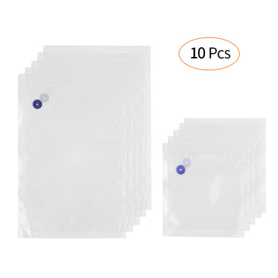 

10pcs Reusable Food Vacuum Sealer Bags for Food Storage Cooking BPA Free