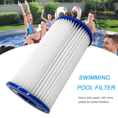 

Willstar Inflatable Hot Spring Water Mat Swimming Pool Filter Pool Filter IntexA C filter-blue