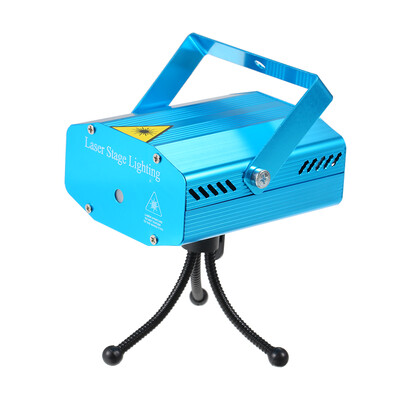 

Mini LED Laser Projector Red & Green Stage Lighting Effect Patterns Voice-activated Voice-control DJ Disco Xmas Party Club Light A