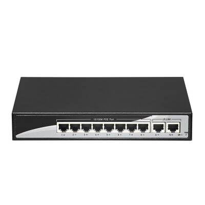 

Standard 10 - port POE switch 100 MB 82 - port POE switch built-in 120W power with VLAN isolation